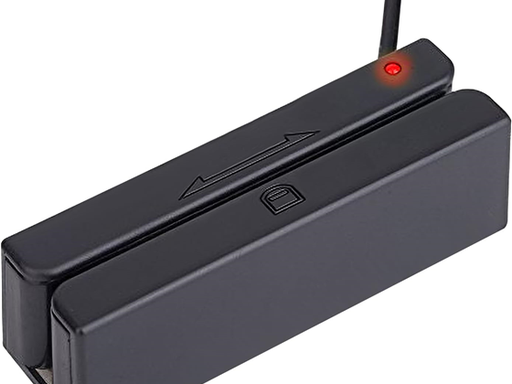 [104953] LECTOR DE TARJETAS RUN MALL USB, BANDA MAGNÉTICA, POS DE 3 VIAS