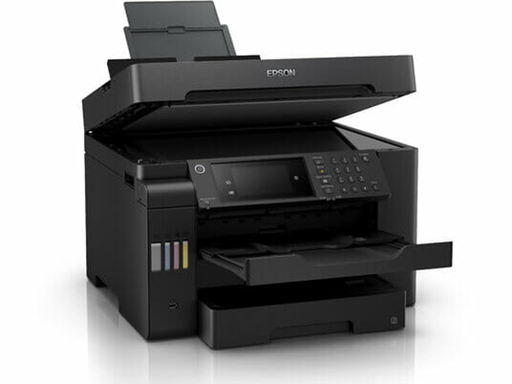 [105684] IMPRESORA EPSON ECOTANK L15160 SISTEMA MULTIFUNCIONAL  TABLOIDE,DE INYECCION DE TINTA  A COLOR, IMPRESIÓN DE HASTA 25 PPM NEGRO Y PPM COLOR,  WI-FI, ETHERNET, USB Y WI-FI DIRECT, ESCANEO A DOBLE CARA AUTOMÁTICO, ALIMENTADOR AUTOMÁTICO DE DOCUMENTOS CON CAPACIDAD PARA HASTA 50 HOJAS, IMPRESIÓN SIN BORDES, IMPRESIÓN MÓVIL Y SISTEMA DE TANQUE DE TINTA RELLENABLES QUE PERMITE IMPRIMIR HASTA 7.500 PÁGINAS EN NEGRO Y 6.000 PÁGINAS A COLOR CON UNA SOLA CARGA DE TINTA.