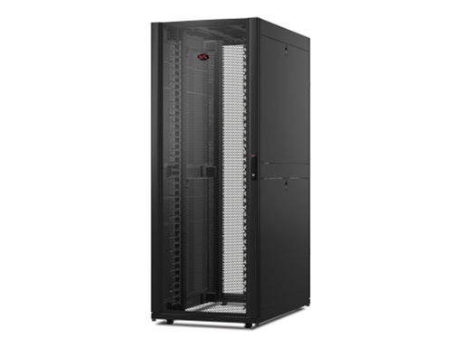 [105782] GABINETE PARA PARA INTEGRACIÓN EN RED NETSHELTER SX DE 42 U, 750 MM DE ANCHO X 1200 MM DE PROFUNDIDAD, CON PANELES LATERALES, NEGRO (AR3340)