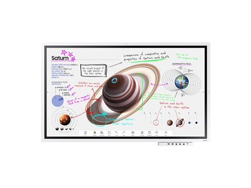 [105926] PANTALLA INTERACTIVA SAMSUNG 75", FLIP, 75HZ, UHD (3,840 X 2160), 8MS,  2HDMI, 3-IN-1 USB-C PORT, 1 DP  IN, RS232 IN. RJ45 IN, BT, WIFI.