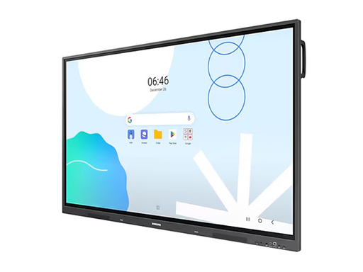 [105947] PANTALLA INTERACTIVA SAMSUNG 65", INTERACTIVE PRO, 78HZ, 4K UHD (3,840 X 2160), 400NITS, 3 HDMI, 2 USB-C, 1 BT, WIFI, BLUETOOTH, 385W, TOUCH. (LH65WA)