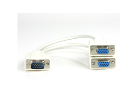 [75785] CABLE SPLITER VGA PARA DOS MONITORES (XTC-325)