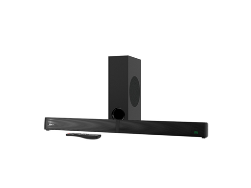 [106037] BOCINA KLIPX 2.1 BOOMBAR AIR (SOUNDBAR), BT V5.0, 200W RMS, CONTROL REMOTO, PUERTO HDMI ARC, USB Y 3.5MM, ENTRADA OPTICA, PANTALLA LED, (KSB-301)