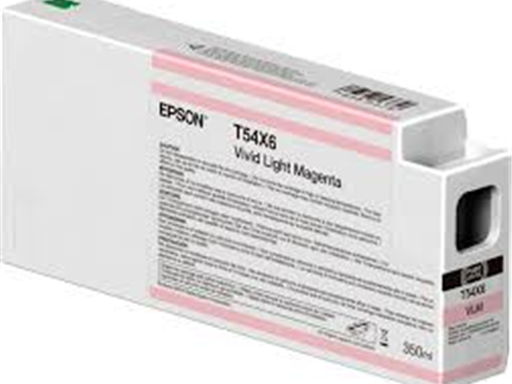 [106156] CARTUCHO EPSON T54X600 ULTRACHROME HD VIVID LIGHT MAGENTA 350 ML PARA PLOTER EPSON 7000 SURECOLOR.