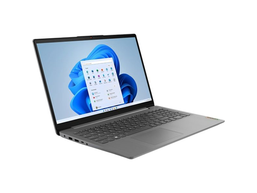 [106241] LAPTOP LENOVO IDEAPAD 3 15IAU7, 15.6" FHD, I7 1255U DECA CORE, 16GB DDR4 (8GB SOLDADA + 8GB SLOT), 512GB SSD, BACKLIT KEYBOARD, WINDOWS 11 HOME, WIFI 6, BLUETOOTH 5.1, 1 X HDMI PORT, 2 X USB 3.2 GEN 1, JACK 3.5" AUDIO, FINGER PRINT READER, ARTIC GRAY, INGLES (82RK017QUS)