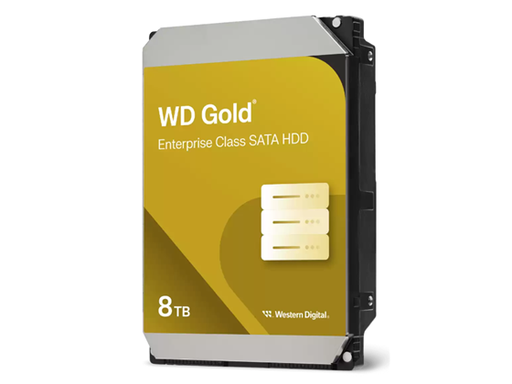 [106348] DISCO DURO 8TB INTERNO WESTERN DIGITAL GOLD 3.5'', 7200RPM, SATA 6GB/S, 256MB CACHE, (WD8005FRYZ)