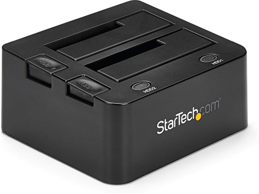 [106544] DOCKING STATION STARTECH PARA DUPLICAR DISCO DUROS, 2.5", 3.5" SATA SSD HDD - USB-A 3.2 GEN 1