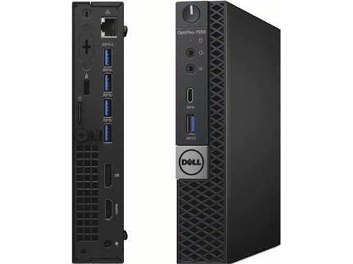 [96178] COMPUTADORA DELL REFURBISHED OPTIPLEX MFF 7050 | INTEL CORE I5-7500T @2.70GHZ | 8GB RAM | 256GB SSD | PUERTO: HDMI - DISPLAYPORT | WINDOW 10 PRO | INCLUYE TECLADO Y MOUSE