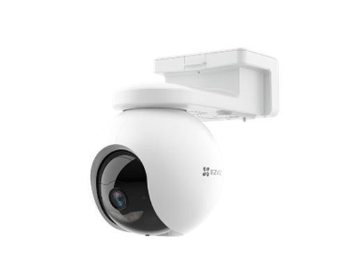 [106654] KIT CAMARA CON BATERIA, EXTERIOR MARCA EZVIZ, MODELO CB8 2K, WIFI, DETECTOR DE MOVIMIENTO Y SEGUIMIENTO AUTOMATICO, CHARLA BIDIRECCIONAL, VISION NOCTURNA A COLOR Y 360, BATERIA RECARGABLE, PANEL SOLAR INCLUIDO DE 4.2W