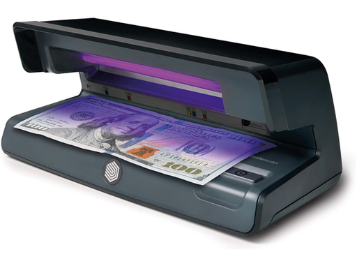 [106677] DETECTOR DE BILLETES FALSOS SAFESCAN 50, UV, 9W