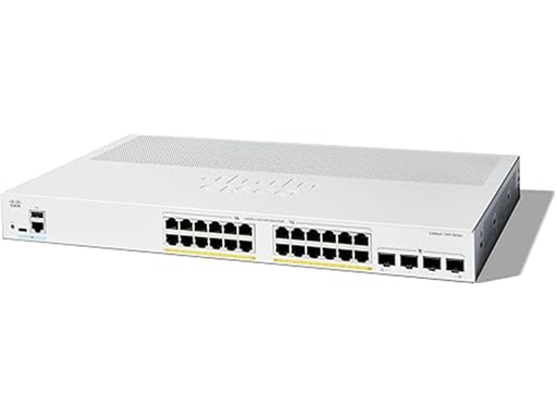 [106704] SWITCH CISCO CATALYST SERIE 1300, DE 24 PUERTOS -4G GE  SFP, PROTECCIÓN LIMITADA DE POR VIDA (C1300-24AP-4G)