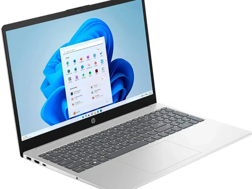 [106783] LAPTOP HP 15-FD0005 15.6" HD, I5-1235U, 8GB, 512GB SSD M.2, 8GB, PUERTOS 2X USB 3.1, 1X HDMI 2.1, 1X GBE LAN, LECTOR DE TARJETA SD, WIFI 6, BT 5.3, WINDOW 11 INGLES, SILVER (A9PE6UA#ABA)