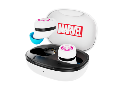 [106855] AUDIFONO CON MICROFONO WIRELESS XTECH MARVEL GHOST-SPIDER EDITION, EARBUDS TWS, BLUETOOTH, HASTA 4 HORAS DE REPRODUCCION CONTINUA (XTH-M701SG)