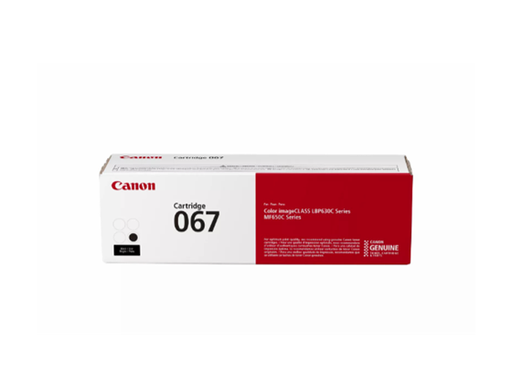 [106883] TONER CANON 067 NEGRO, (RENDIMIENTO APROX. 1,300 PAG) COMPATIBLE CON LBP633CDW, LBP632CDW, MF653CDW, MF654CDW, MF656CDW