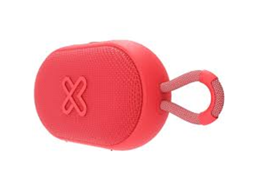 [106926] BOCINA KLIPX GROOVESPLAH, BLUETOOTH 5.3, 6W RMS, HASTA 12 HORAS DE REPRODUCCION, IPX7 RESISTENTE AL AGUA, ROJO (KBS-030RD)