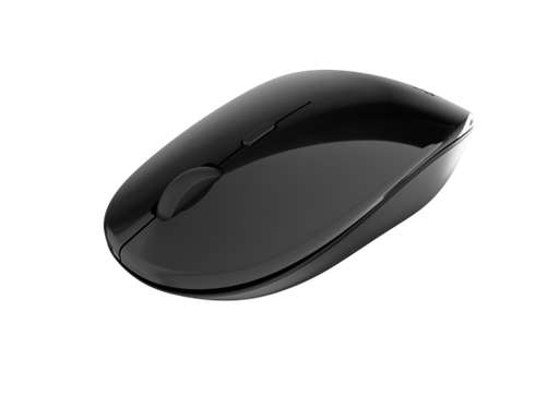 [106932] MOUSE OPTICO KLIPX ARROW, BT 5.1, 4 BOTONES, 2400 DPI, GRIS, NO INCLUYE ADAPTADOR BT USB (KMB-251BK)