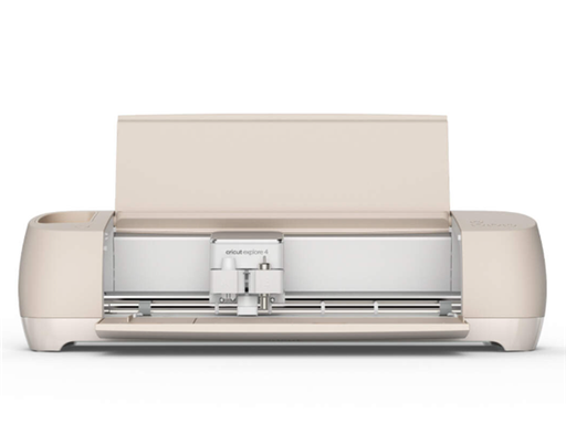 [106993] MAQUINA DE CORTE CRICUT EXPLORE 4 CORTE ELECTRÓNICO PRECISO. DE IMPACTO PARA PERSONALIZACION Y CORTE DE MAS DE  100 MATERIALES (VINILO, PLANCHA Y CARTULINA), AREA MÁXIMA DE CORTE CON TAPETE A MÁQUINA: 11,5 X 23,5 PULGADAS (29,2 CM X 59,6 CM) TAMAÑO MÁXIMO DE CORTE CON SMART MATERIAL 11,7 PULGADAS X 12 PIES (29,7 CM X 3,6 M) VELOCIDAD DE CORTE: HASTA 14,1 IPS COLOR MARFIL ROSADO. (2011070).