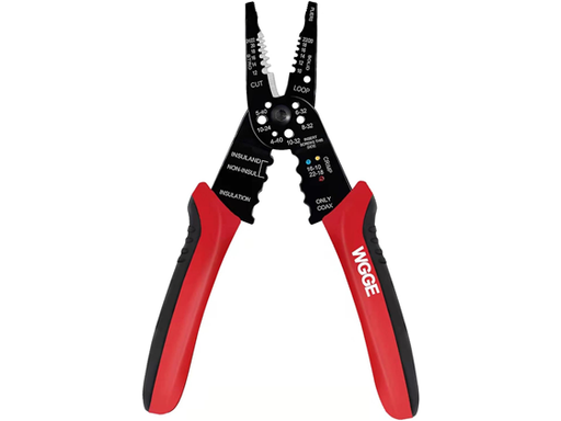 [107099] PELADORA DE CABLES WGGE WG-015 PROFESSIONAL 8" - SOPORTE PARA VARIOS TAMAÑOS