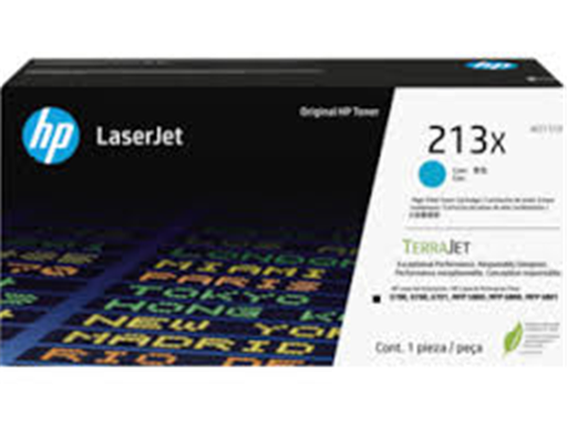[107126] TONER HP 213X - W2131X - CYAN - 6,000 PAGINAS - PARA LASERJET 5700, 6700, 6701, MFP 5800, MFP 6800, MFP 6801