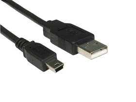 [63126] CABLE MINIUSB AGUILER, 3 PIES, NEGRO.