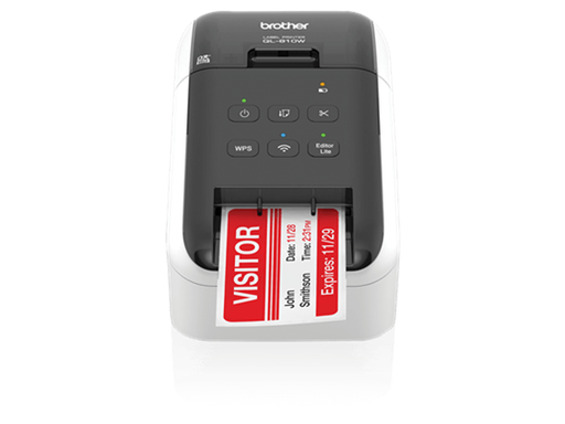 [104801] IMPRESORA DE LABEL QL-820NWB BROTHER ULTRARAPIDA CON RED INALAMBRICA.