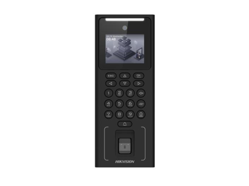 [107288] CONTROL DE ASISTENCIA HIKVISION,TERMINAL FACIAL MIN MOE,  WIFI, 500 ROSTROS Y LECTOR DE TARJETAS EM 3000, HUELLAS 3,000, EVENTOS 150,000