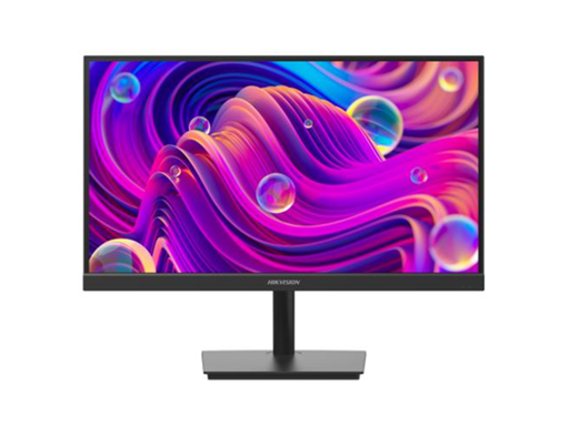 [107290] MONITOR HIKVISION SIN BORDES, ULTRADELGADO, FHD IPS DE 22", E-LED, 1 HDMI, 1 VGA, VESA STAND BRACKET, TRABAJO 24/7, 100 HZ, NIT 3000 : 1, REDUCCION DE RUIDO 3D