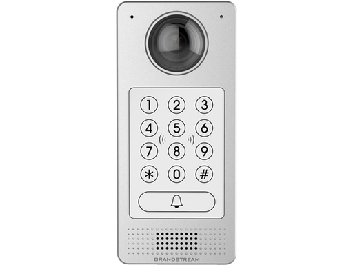 [96374] CAMARA VIDEOPORTERO GRANDSTREAM GDS3710, 1080P HD, RFID, WEATHERPROOF, DETECCION DE MOVIMIENTO, PLATA