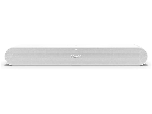 [107391] SOUND BAR (BARRA DE SONIDO MINI) WIRELESS SONOS RAY W BLANCO, CON PUERTO ETHERNET, WIFI, BLUETOOH, HDMI, SONIDO SURROUND, COMPATIBLE CON APPLE AIRPLAY 2, SPOTIFY CONNECT SONIDO NOCTURNO, MEJORA DEL HABLA.
