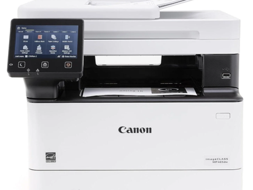 [107423] IMPRESORA LASER MULTIFUNCIONAL CANON IMAGECLASS MF465DW, WIRELESS (IMPRESION, COPIADO, ESCANEO, FAX). HASTA 40 PPM, CAPACIDAD DE PAPEL: 900 HOJAS. TAMAÑO MAXIMO DE DOCUMENTO PANEL: CARTA Y ADF: LEGAL. RESOLUCIÓN DE IMPRESIÓN HASTA 600 X 600 PPP. OPCIONES DE CONECTIVIDAD USB DE ALTA VELOCIDAD, WI-FI Y RED.