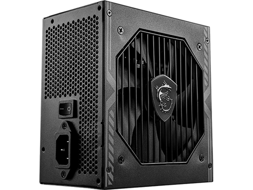 [107470] POWER SUPPLY MSI MAG A750BN PCIE5, 750W, ATX, 80 PLUS BRONZE, NO MODULAR, 1X CONECTOR PCIE5 16 PINES