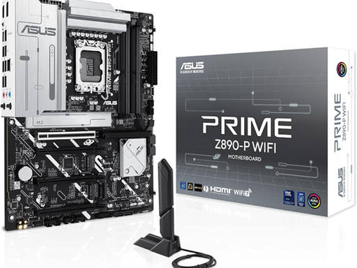 [107520] MB ASUS PRO Z890-P WIFI LGA 1851 INTEL Z890-P SATA 6GB/S - 4X SLOT DDR5 DIMM - ATX, PCIE 5.0, 1X DISPLAY PORT - 1X HDMI - 1X USB-C 20 GBPS - 1X PCIE 16X SLOT - 2X PCIE 4.0 16X SLOT - 4X M.2 PCIE 4.0 - 1X 2.5 GB LAN - 4X USB-A 2.0 - REALTEK 7.1 AUDIO.