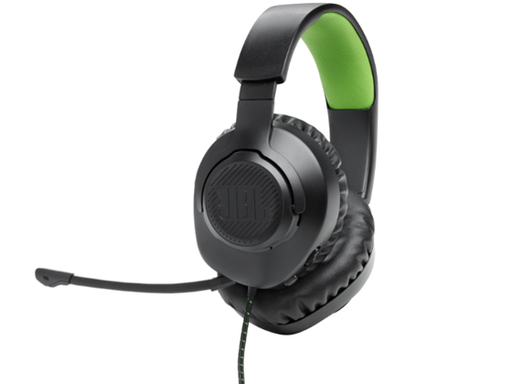 [107658] AUDIFONO JBL QUANTUM 100X CONSOLE  , 3.5MM, 40MM DRIVER, MICROFONO DESMONTABLE, 32 OHMS, CABLE DE (3.94 DE LONGITUD), CANCELACIÓN ACTIVA DE RUIDO