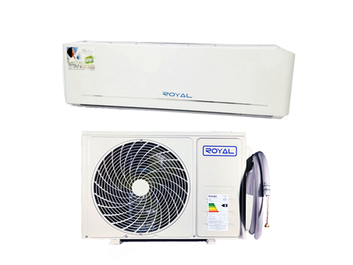 [107845] AIRE ACONDICIONADO ROYAL 12,000 BTU, SPLIT, INVERTER, (EFICIENCIA SEER 18) 220V, 60HZ, (PRODUCTO COMPLETO INCLUYE CONSOLA)