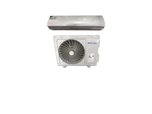 [107847] AIRE ACONDICIONADO ROYAL BLANCO 12,000 BTU, SPLIT, NO INVERTER, 220V, 60HZ, (PRODUCTO COMPLETO INCLUYE CONSOLA)