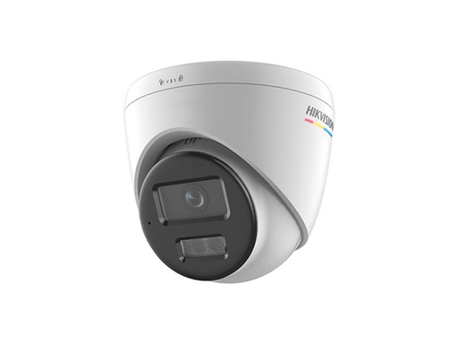 [96686] CAMARA DE VIGILANCIA HIKVISION IP, 4MP COLORVU WITH SMART HYBRID LIGHT FIXED, DOMO TURRET, IR 30M, IP67, MICROFONO