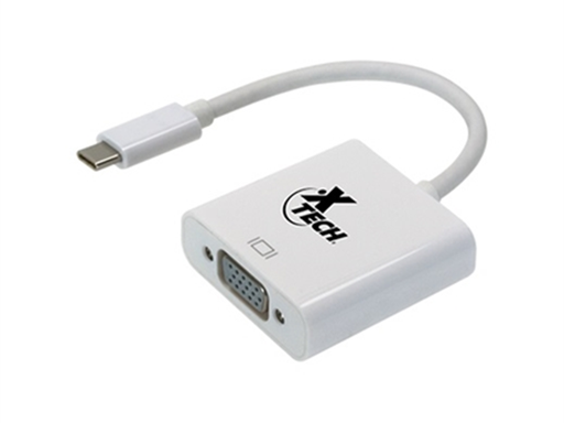 [94397] ADAPTADOR XTECH TIPO C A VGA, BLANCO (XTC-551)