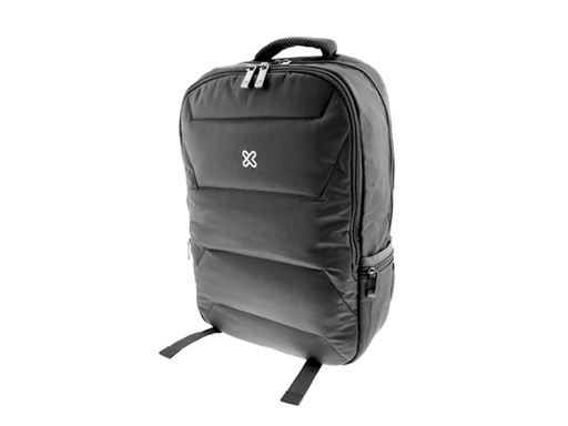 [90648] BULTO DE NOTEBOOK KLIPX MONACO 15.6" TIPO MOCHILA, 2 COMPARTIMENTOS PRINCIPALES, HASTA 33 LIBRAS, GRIS (KNB-426GR)