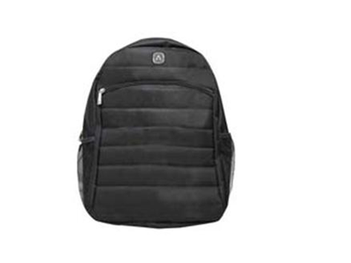 [78502] BULTO DE NOTEBOOK 15.6" AGILER TIPO MOCHILA NEGRO NYLON, RESISTENTE AL AGUA (AGI-7915)