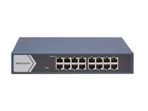 [104618] SWITCH 16 PUERTOS HIKVISION, NO ADMINISTRABLE, 16 PORT GIGABIT