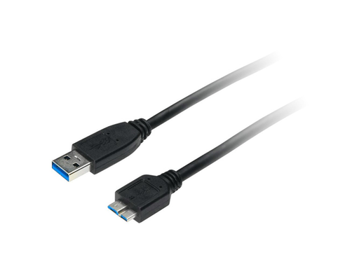 [83370] CABLE XTECH XTC-365 USB 3.0 A MICRO USB MACHO TIPO B, 3FT, NEGRO.(XTC-365)