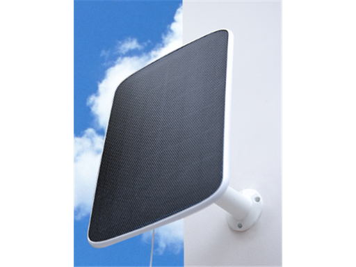 [96216] PANEL SOLAR PARA BATERIA DE CAMARA MARCA EZVIZ, MODELO C, CABLE DE 4M, HASTA 6,18W DE POTENCIA DE DE CARGA, ECOLOGICO, IP65. CERTICACION: ROHS/REACH/RAEE, (CS-CMT-SOLAR PANEL-C)