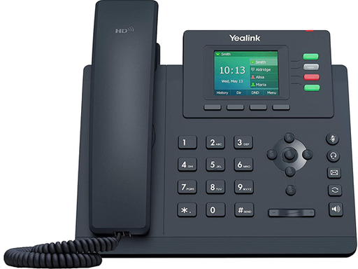 [92539] TELEFONO IP YEALINK SIP-T33G, 4 SIP, LCD DE COLOR, POE