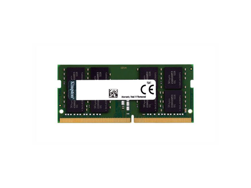 [94445] MEMORIA 32GB (2RX8GB) KINGSTON, P/LAPTOP, DDR4 3200MT/S NON-ECC UNBUFFERED SODIMM CL22 2RX8 1.2V 260-PIN 16GBIT.