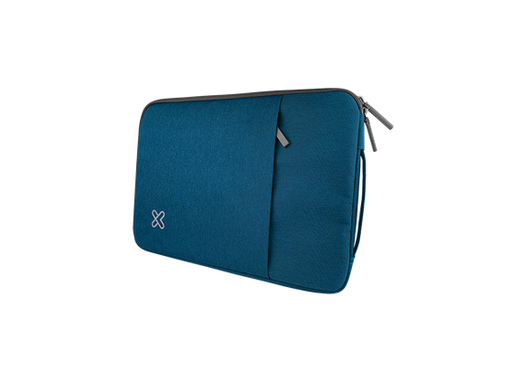 [90657] BULTO PARA LAPTOP KLIPX SQUAREPRO 15.6" TIPO SLEEVE, AZUL (KNS-420BL)