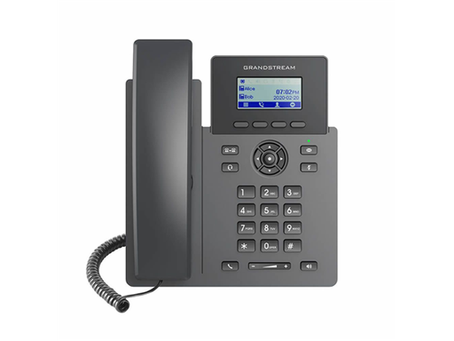 [107770] TELEFONO IP GRANDSTREAM GRP2601P, GS 1 LINE 2 SIP POE. (NO INCLUYE FUENTE)