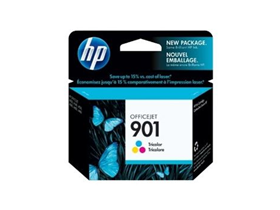 [64781] CARTUCHO HP 901 - CC656A - TRICOLOR - 9ML - PARA IMPRESORA OFFICEJET  J4524 / J4580 / J4624 / J4660 / J6480