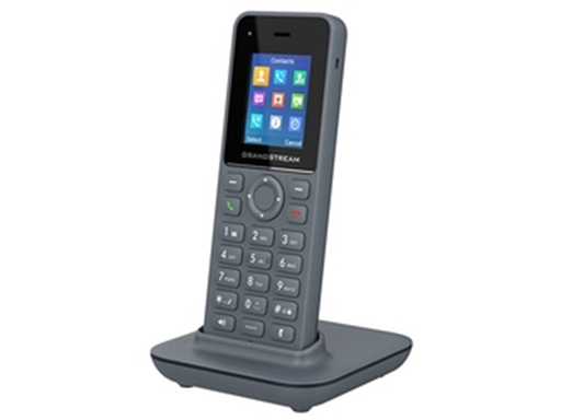 [106052] TELEFONO IP GRANDSTREAM INALAMBRICO DP-725, RANGO DE 400 METROS EXTERIORES, 50 METROS INTERIORES, 20-SIP, AUDIO HD, NEGRO. TECNOLOGÍA DE AUTENTICACIÓN Y CIFRADO DECT PARA  PROTEGER LLAMADAS Y CUENTAS.
