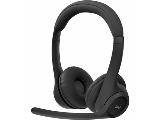 [104582] AUDIFONO INALAMBRICOS CON MICROFONO LOGITECH ZONE 300 , NEGRO, 20 HORAS DE CARGAS, BLUETOOTH MULTIPUNTO, HASTA 30 METROS DE DISTANCIA, CANCELACION DE RUIDO.