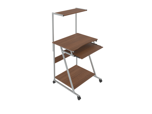 [90263] MESA XTECH CON TOPE, BANDEJA PARA TECLADO, COLOR EBANO (XTF-CD190)